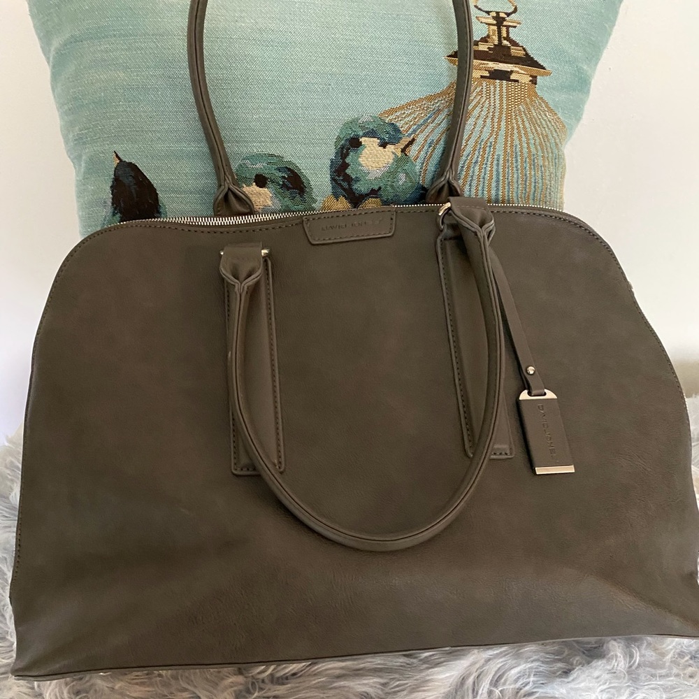 David Jones briefcase style handbag